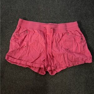 Maurices Pink Cargo Shorts for Women
